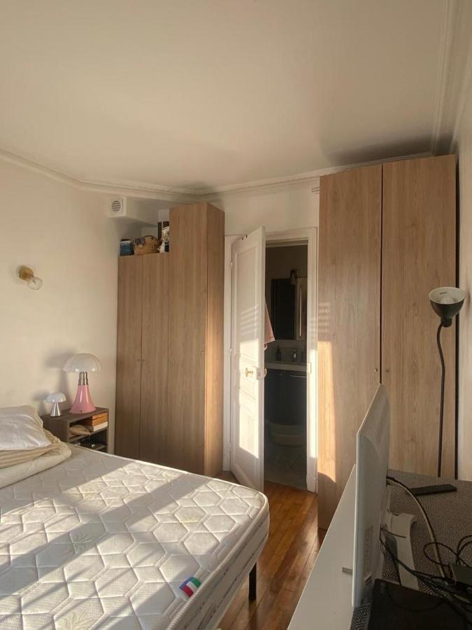 Appartement Ensoleille, Central Et Tout Equipe Avec Vue Tour Eiffel Et Pantheon باريس المظهر الخارجي الصورة